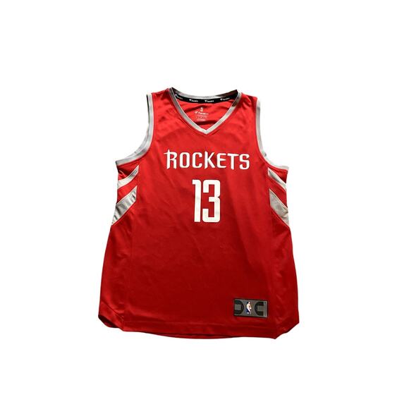 NBA James Harden Rockets 13 Fanatics Small Red Jersey Sportscore Basketball - Picture 1 of 6